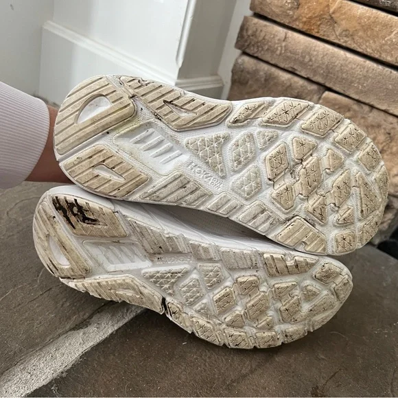 Hoka One One Women’s Arahi 7 White Rose Gold Size 7.5 - Picture 6 of 7